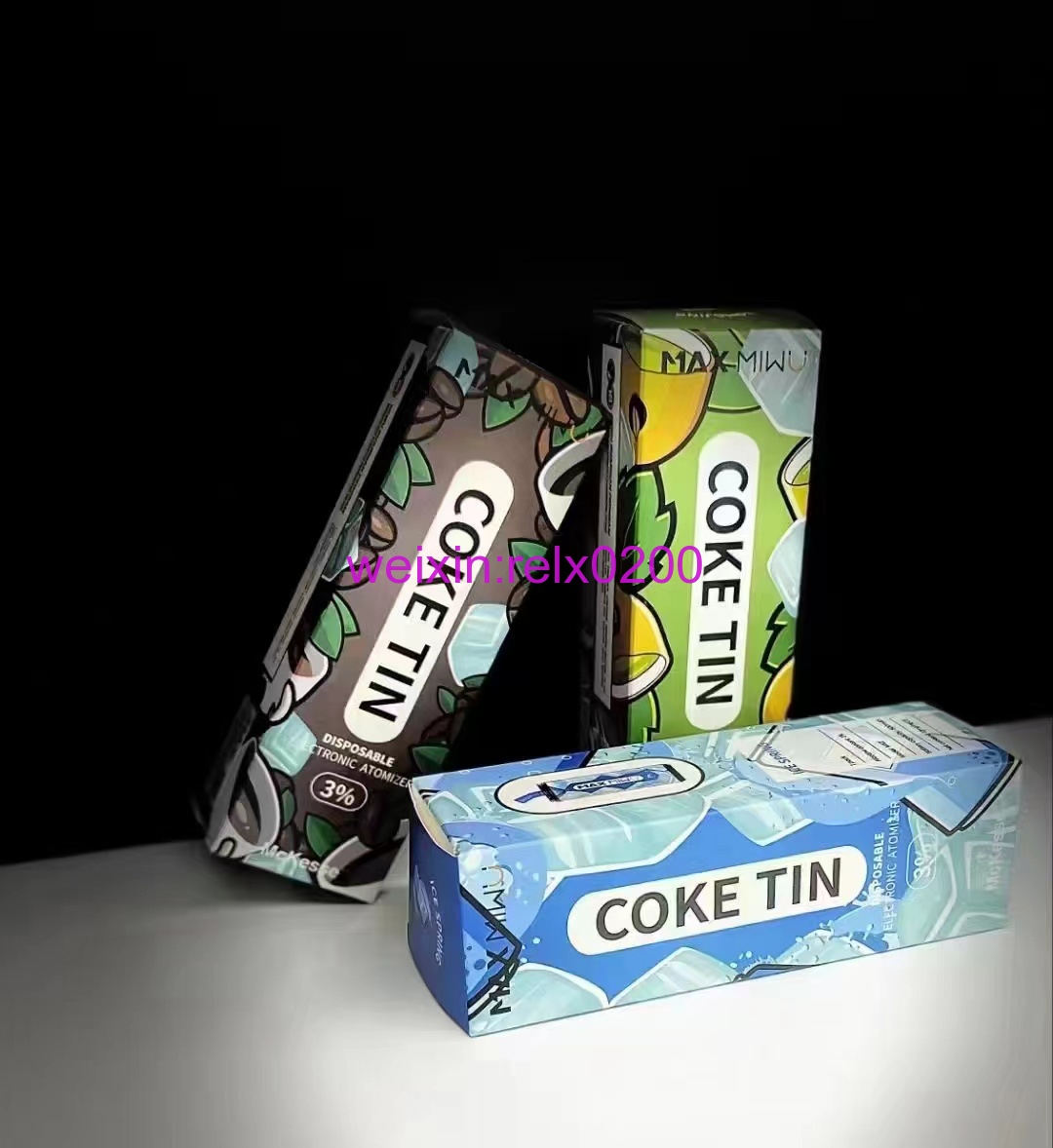 MAX迷雾可乐罐一次性电子烟产品图集