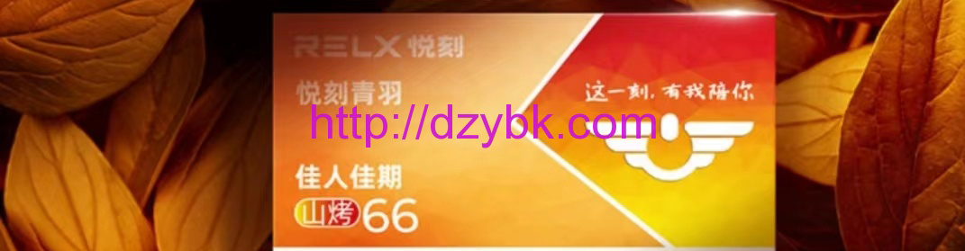 relx悦刻五代新口味青羽系列山烤66-佳人佳期