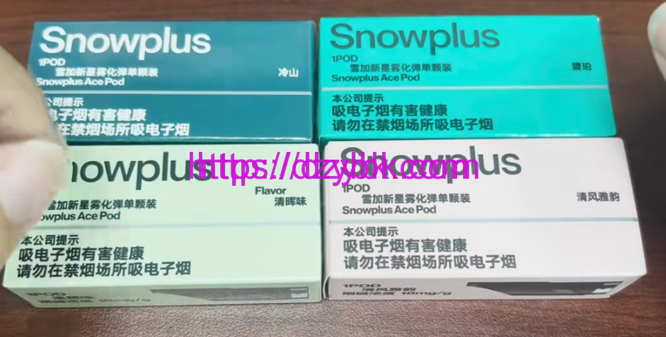 SNOW雪加电子烟新星口感王，雪加冷山多少钱一盒